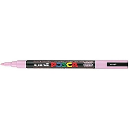 Marker - POSCA - PC-5M - 6-pack - Ljus rosa - Permanent - Medelspets