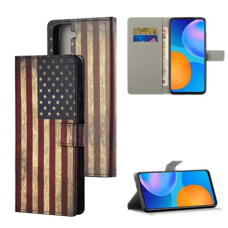 Plånboksfodral Samsung Galaxy S22 Plus - Flagga USA