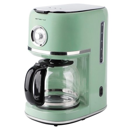 Emerio kahvinkeitin 1,5 l (12 kuppia) – tippalukko, lämpölevy,