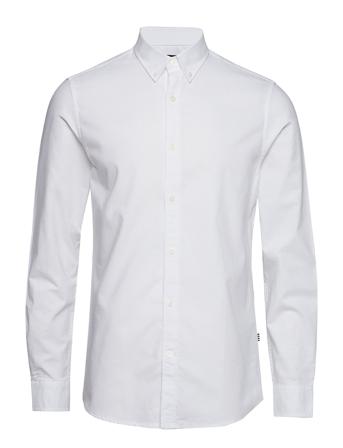 Oxford Sawsett Skjorta Casual Vit Mads Nørgaard
