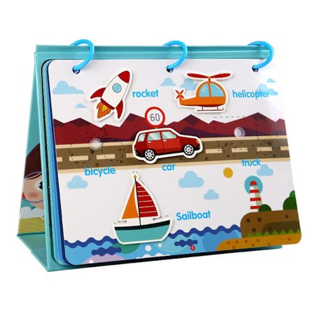 Læringslegetøj Busy Book til småbørn Sjove Multifarvede Kreative Papir