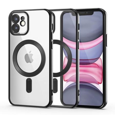 Tech-Protect iPhone 11 Mobilskal Magsafe Shine - Musta