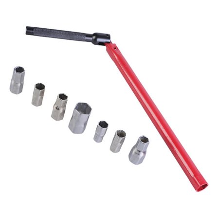 Stand Hane Møtrik Nøgle 8-17mm Sæt til Gør-det-selv Entusiaster og Håndværkere Håndværktøj