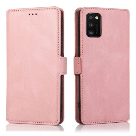 Genomtänkt Plånboksfodral - Samsung Galaxy A41 Roséguld