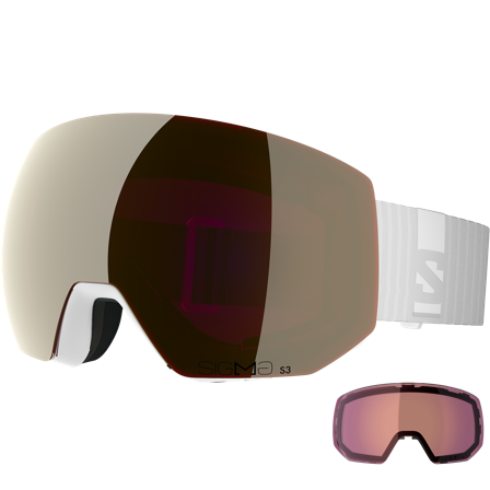 Salomon - Lyžařské brýle Lyžařské brýle Radium Pro Sigma +1 Lens - White