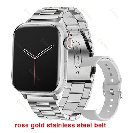 Ny Smart Watch Män Kvinnor för apple Series Watch 9 Alltid på Display Kroppstemperatur BT Samtal NFC Smartwatch för apple Android