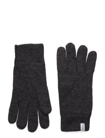 Slhcray Gloves B Hanskat Käsineet Harmaa Selected Homme
