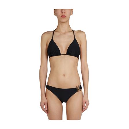 Moschino, Bikini Czarny, Kobieta, Rozmiar: L