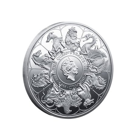 Erindringsmønter UK Dronning Dronning Elizabeth II Mønter Dronning Eli