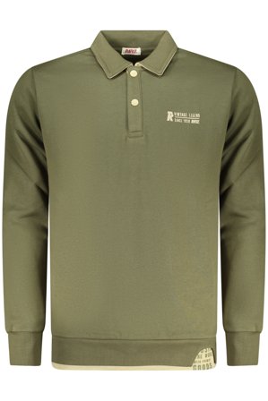 Rifle Polo Maniche Lunghe Uomo Verde