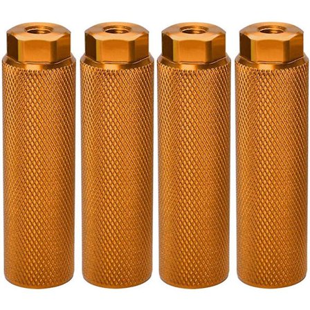 4 stk. Cykelben, Aluminiumlegerings Anti-Skridsikker Blyfod Cykelpedaler BMX Ben til 3/8 tommer Aksler Cykel