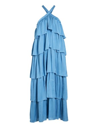 Vila | Vifiluka H/N S/L Ankle Dress/Dc/R/Bfs | 36