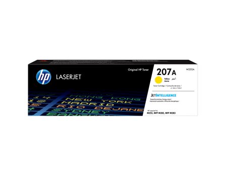 HP 207A - gul - original - LaserJet - tonerpatron (W2212A)