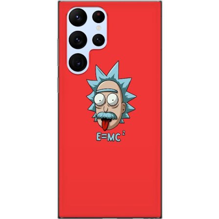 Kompatibelt Mobildeksel til Samsung Galaxy S22 Ultra 5G E=MC2 Rick and Morty