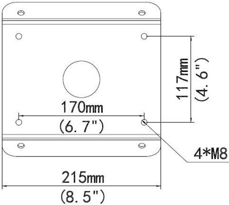 ALLNET IP-Cam MP Outdoor PTZ Full HD ALL-CAM2498-LEP zbh. Eckhalter/Corner Mount
