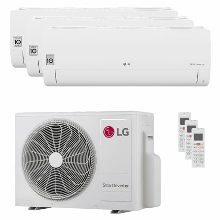 Condizionatore LG DUALCOOL Libero Smart trial split 7000+7000+7000 BTU inverter A+++ wifi unità esterna 5.2 kW