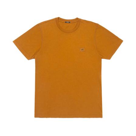 Denham The Jeanmaker T-shirt , Oranje , Heren , Maat: S