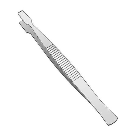 Stämpeltång Filateli Frimärkssamlare Verktyg Samlarpincett för Hantverk Industri Smycken Hobby Hantverk (4st, Silver)