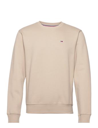 Tjm Regular Fleece C Neck Beige Tommy Jeans