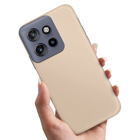 Motorola Edge 50 Neo - Deksel/Mobildeksel Beige