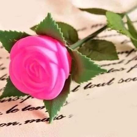 Glow In Dark Artificiell Vivid Rose Flower Holiday romantisk present till flickvän Hustru Mamma