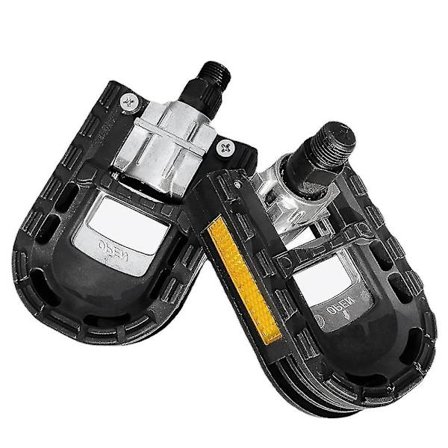 Cykepedaler, elektriske cykelpedaler, foldbare pedaler i aluminiumslegering, cykelpedaler, pedaldel