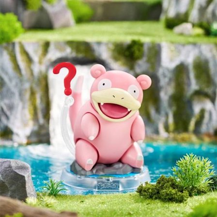 Blokees byggeklodslegetøjssæt: Pikachu, Eevee, Charmander, Charizard, Greninja, Meowscarada, Ceruledge