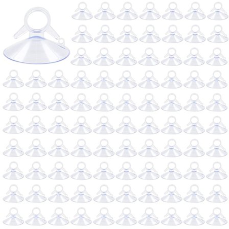 Klar sugekopp 200 stk PVC sugekopp 45mm bil sugekopp H