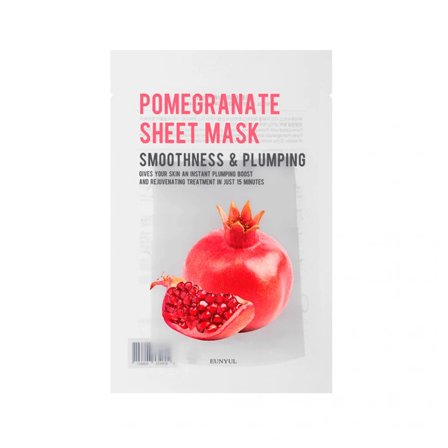 EUNYUL Viso Purity Pomegranate Sheet Mask 22ml - Maschera Idratante