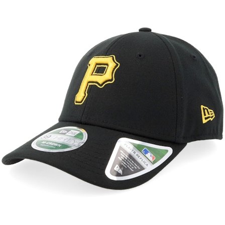 New Era - Negro flexfit Gorra - Pittsburgh Pirates MLB Player Replica M-Crown 39THIRTY Black Flexfit @ Hatstore