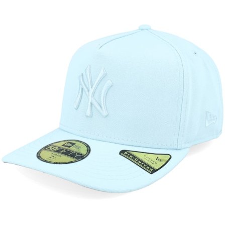 New Era - MLB Blå fitted Keps - New York Yankees 59FIFTY Color Pack Blue A-frame Fitted @ Hatstore