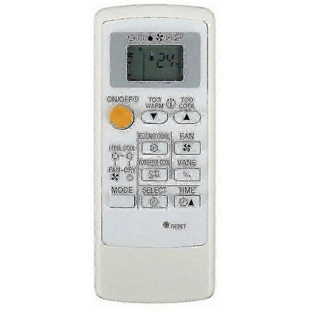 Erstatningsfjernkontroll for klimaanlegg kompatibel med Mitsubishi [DB]