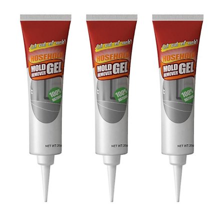 3 stk. skimmelsvampefjernelsesgel Mold Magic Remover Hjem Vægge Fliser Glas Lim Rengøring