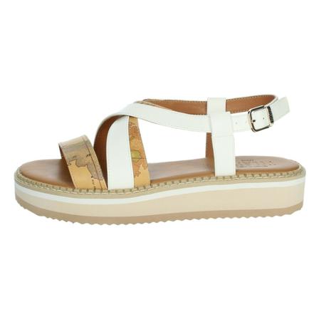 Alviero Martini 1a Classe N Sandalo , Beige , Dames , Maat: 36 EU