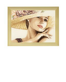 Bild Schönheit mit Hut