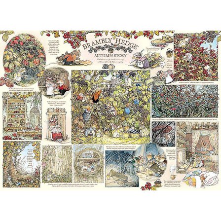 Cobble Hill Brambly Hedge Höstberättelse pussel (1000 bitar){YFL}