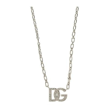 Dolce & Gabbana Necklaces grå, Herr Halsband, Herr, Storlek: ONE SIZE
