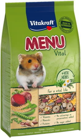 Vitakraft - Meny Hamster 1 kg - Smådyr - Fôr & høy til smådyr - ZOO.no