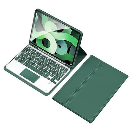 TP-1099 Bluetooth-näppäimistökotelo, yhteensopiva iPad 10.9:n (2022) kanssa, iskunkestävä PU-nahkainen kosketuslevyllinen langaton näppäimistösuoja