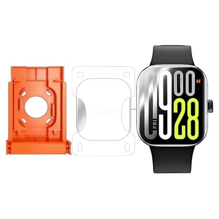 Redmi Watch 5 Skærmbeskytter - Klar Hydrogel Film (2 stk) med Nem Installationsbakke