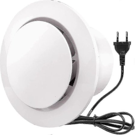 100mm Ilmanpoisto 130m/h 20w, Takaiskuventtiilillä, Korkea Ilmavirtaus, Energiatehokas, Kylpyhuoneisiin, Keittiöihin, WC:ihin, Kasvihuoneisiin, 
