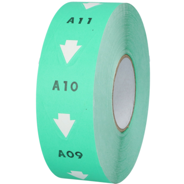 Nummelapp T-80 Grønn 40mm