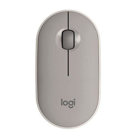 LOGITECH Pebble M350 Grey Bluetooth USB 1000 DPI office mouse