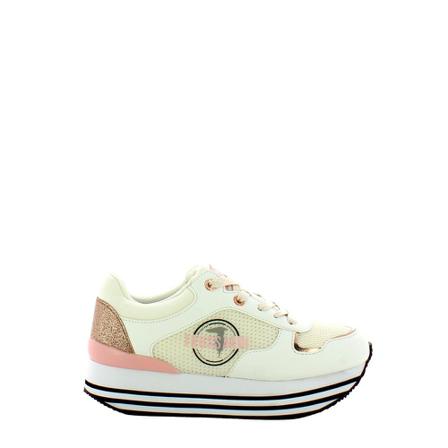 Trussardi Sneakers Running , Beige , Dames , Maat: 40 EU