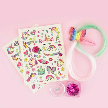 Unicorn Tattoo & Hairset 4 osaa - Robetoy