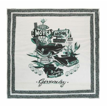 Givenchy, Scarves Wit, Heren, Maat:ONE Size