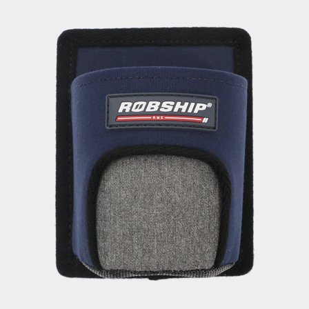 Portabottiglie Robship Cup Holder Single Navyline, 12.5 x 11 x 15 cm, per 1 bottiglia/lattina Ø8.5 cm, blu marino + tappi di fissaggio