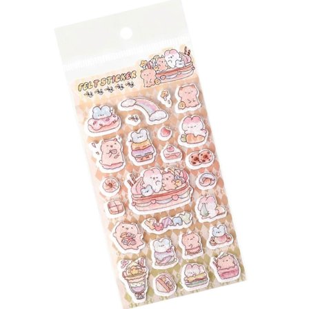 Dekorativa Journaling Klistermärken Självhäftande Filtpappersklistermärken Kompatibla med Konst Hantverk Scrapbooking Journal Anteckningsbok Laptop 