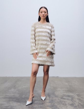 Ida Sjöstedt Sabrina Dress - Beige - 42