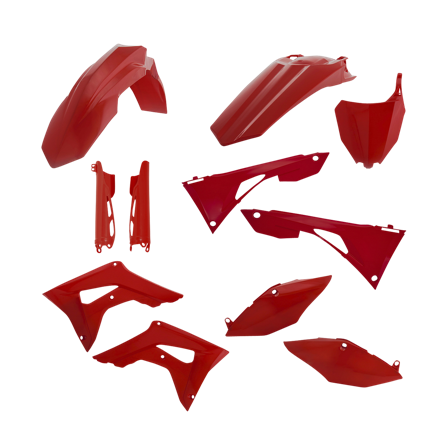 Kit Plastiche Completo Acerbis 7 Pezzi Rosso - Honda CRF 250R 2019-2021